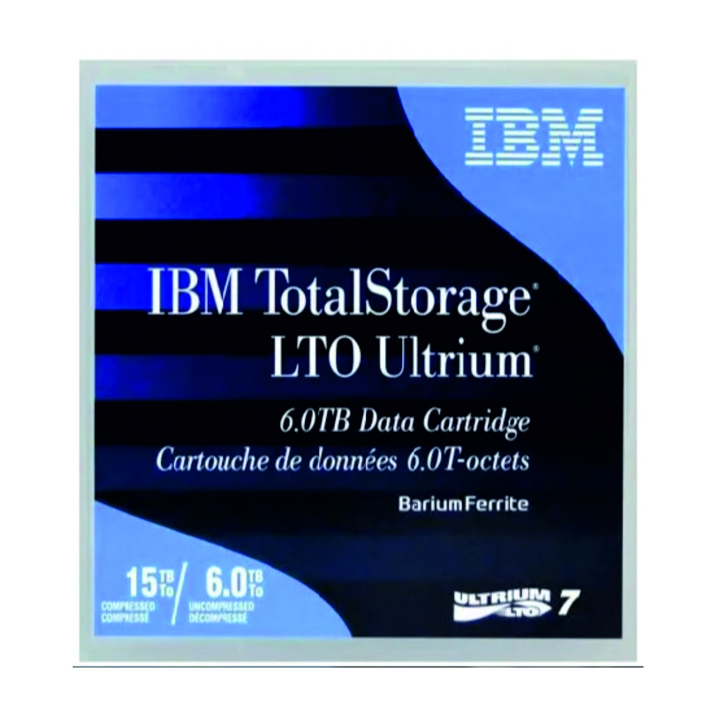 IBM LTO Ultrium 7 6TB Rewritable Data Cartridge Tape Part no. (38L7302