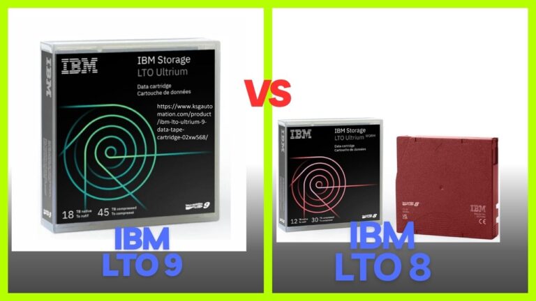 IBM LTO 9 Vs. IBM LTO 8