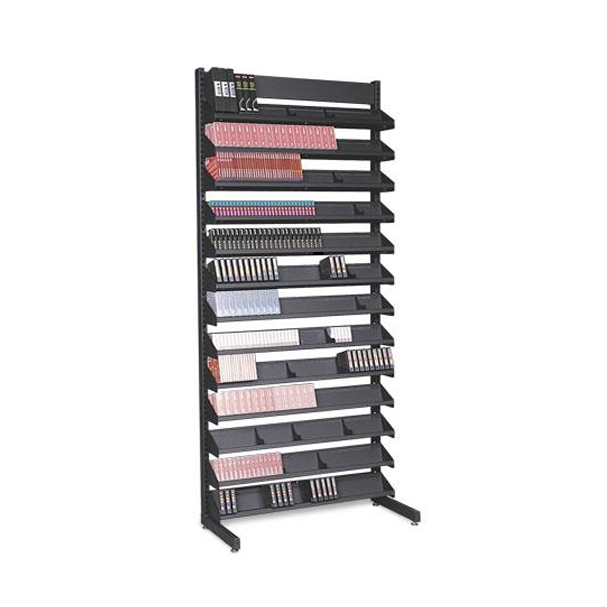 84” Single Sided Data Tape and Hard Drive Storage Rack (P048-00100)